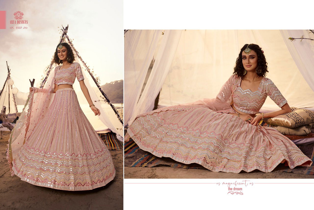 Arya Euphoria 7 Heavy Designer Soft Net Wedding and Partywear Lehenga Choli Collections
