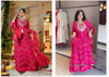 7126 Beautiful Georgette Printed Bandhani Indo Western Lehenga Choli Surat Wholesale Market

