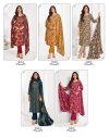 Parker Vol 3 By Radhika Jam Foil Print Kurti With Bottom Dupatta