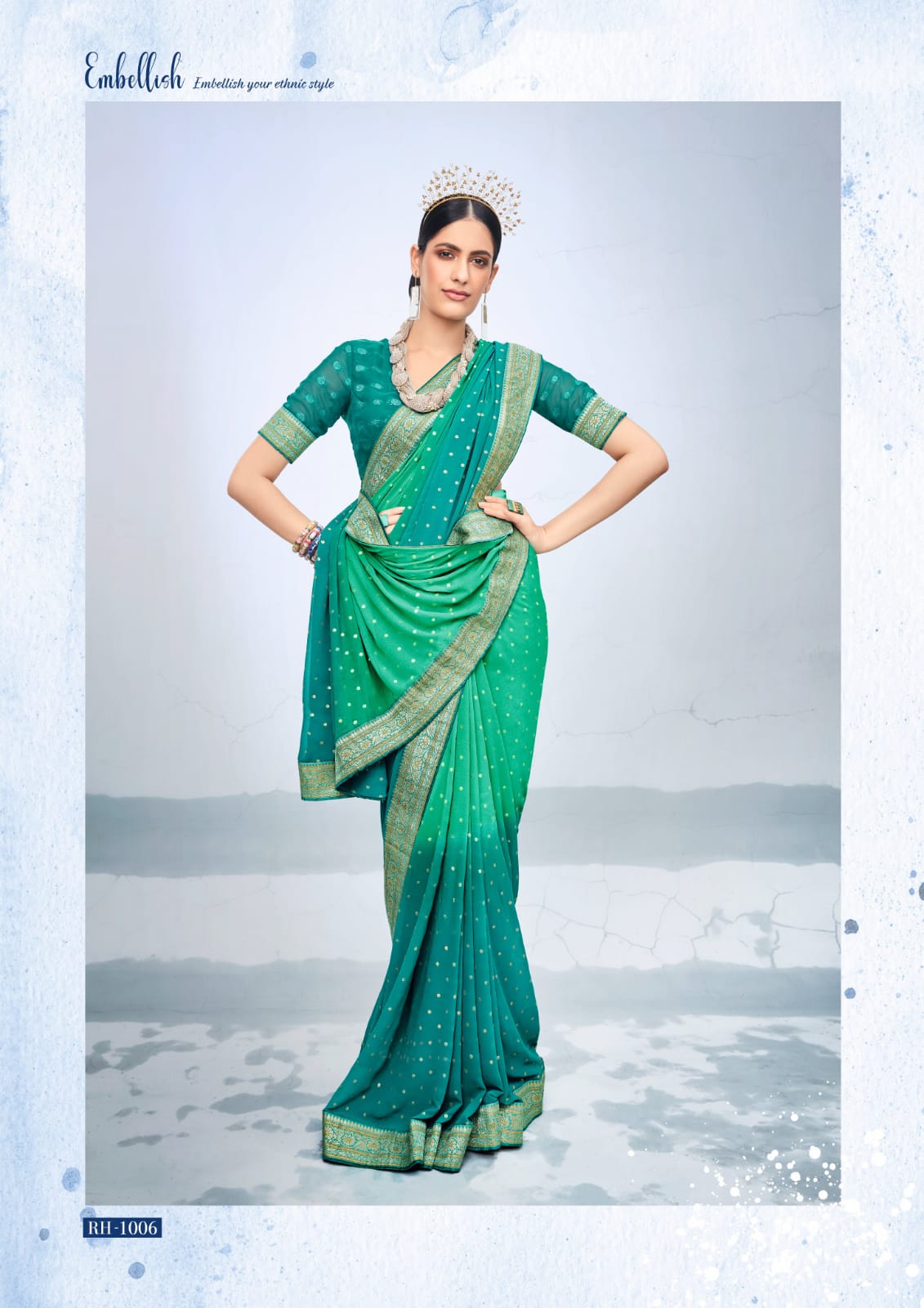 Rihana Vol 2 By Stavan Georgette Saree Catalog
