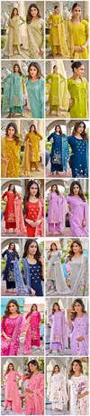 Naisha K 719 Dabhu Cotton Ladies Kurti With Bottom Dupatta Wholesale Market In Surat
