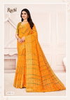 Golden Checks By Ruchi Linen Silk Daily Wear Saree Suppliers In India