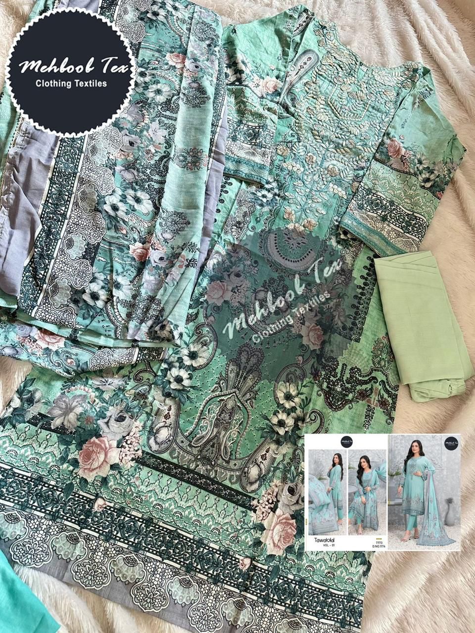 Twankal Vol 1 By Mehboob Tex Pure Cotton Print Pakistani Salwar Kameez Catalog