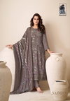 Nazneen By Sahiba Printed Embroidery Pashmina Dress Material Orders In India