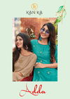Kanika Adda Latest Designer Office Wear Straight Cut Kurtis Collection With Embroidery Work