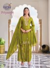 Priyanshi Vol 1 By Radhika Roman Glass Kurti With Bottom Dupatta 