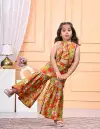 Naisha Kids 03 Cotton Kids Kurta Sharara With Jacket Wholesale Market In Surat