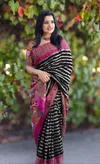 Scmg Ethnic Casual Wear Linen Cotton Printed Saree Bulk Orders In India