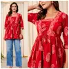 Naisha K 298 Cotton Navratri Special Short Top Wholesale Online