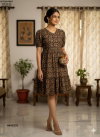 Naisha K 414 Cotton Print Casual Stylish Wear Short Top Exporters In India