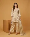 K 1325 By Naisha Kurti With Bottom Dupatta