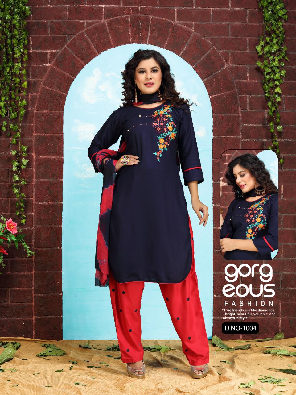 Ft Patiyala Style Vol 1 Latest Daily Wear Embroidered Patiyala Suit Collection  