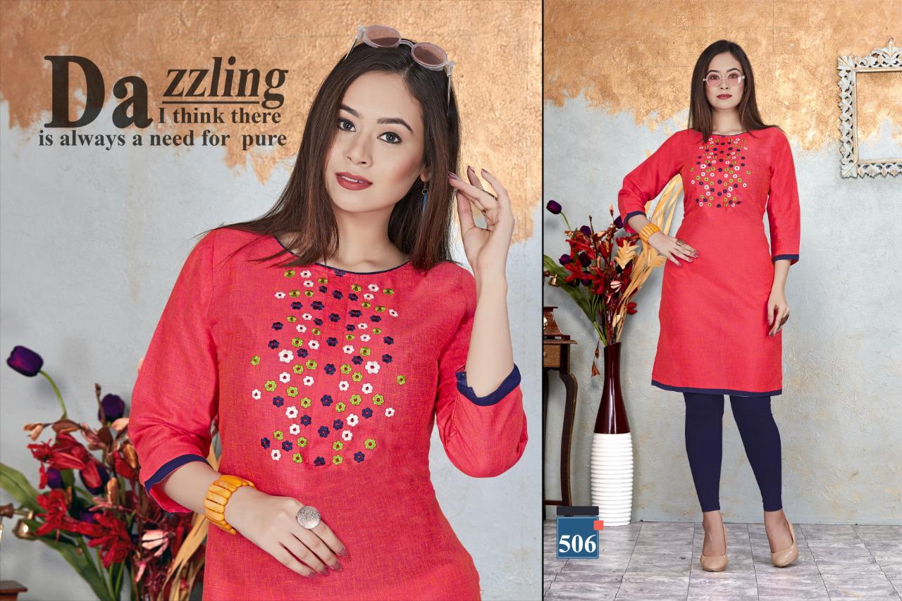 Trendy Pari 2 Ethnic Regular Wear Latest Designer Cotton Kurti Collection