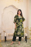 Naisha K 157 Vol 4 Chinon Printed Kaftan With Bottom Wholesale Suppliers In Mumbai