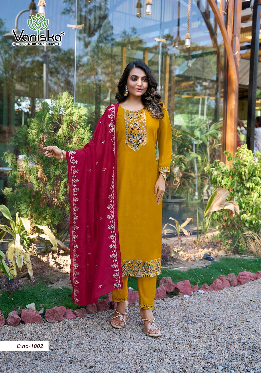 Palak Vol 1 By Vaniska Silk Kurti With Bottom Dupatta Wholesale Shop In Surat
