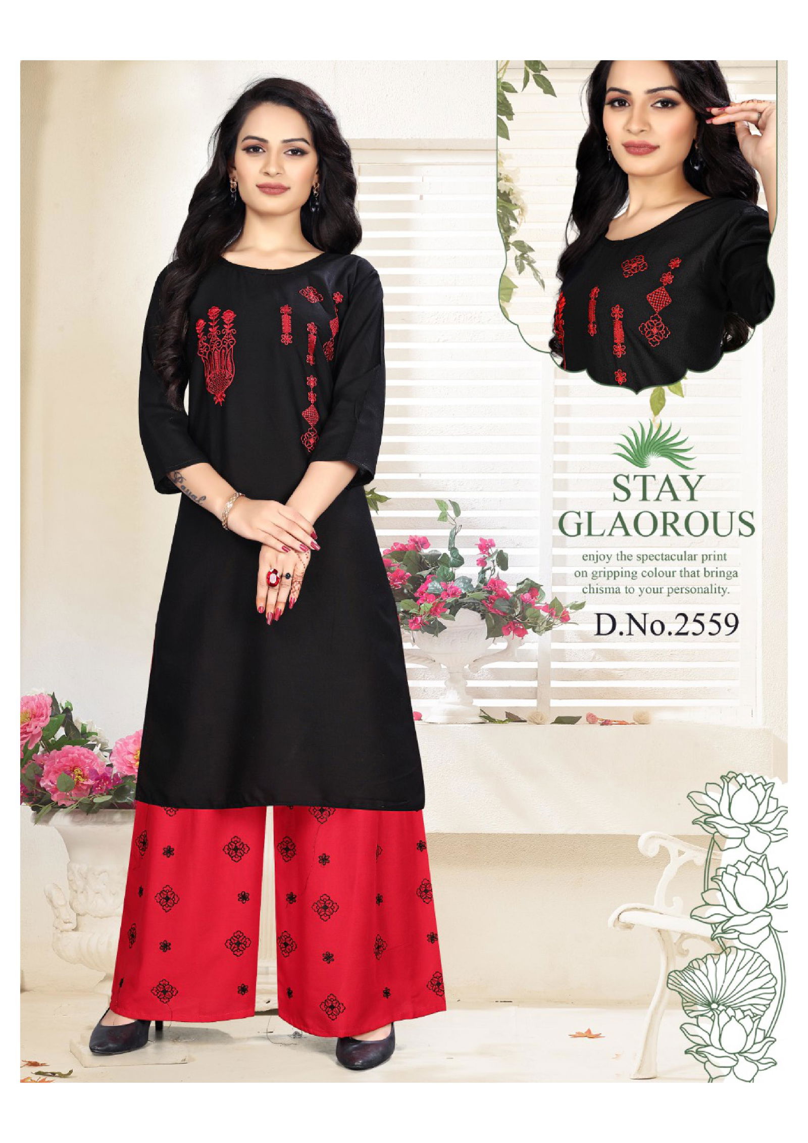 PAHAL Latest Fancy Designer Regular Ethnic Wear Rayon Printed Kurtis With Sahara Collection 