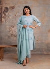 Naisha K 252 Cotton Embroidered Kurti With Bottom Dupatta Best Wholesale Shop In Surat