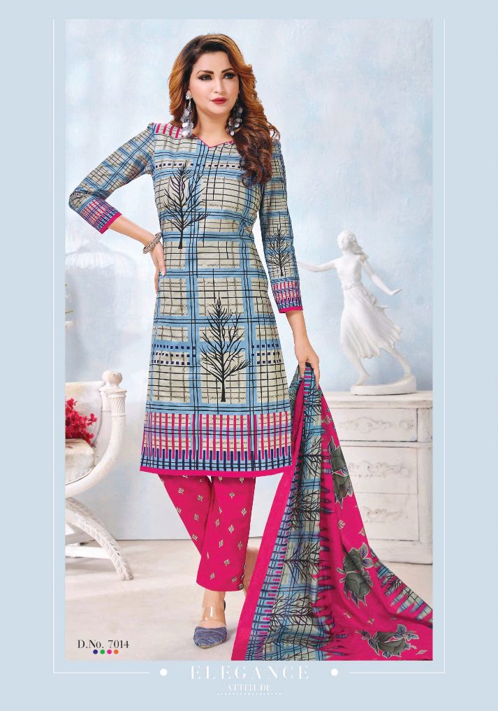 Sc Liza 7th Edition Cotton Printed Casual Daily Wear Dress Material Collection
