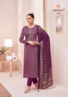 Kalki Vol 24 By Suryajyoti Jam Satin Printed Dress Material Orders In India