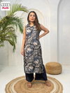 Naisha K 209 Vertican Printed Kurti With Bottom Wholesale Distributors In India