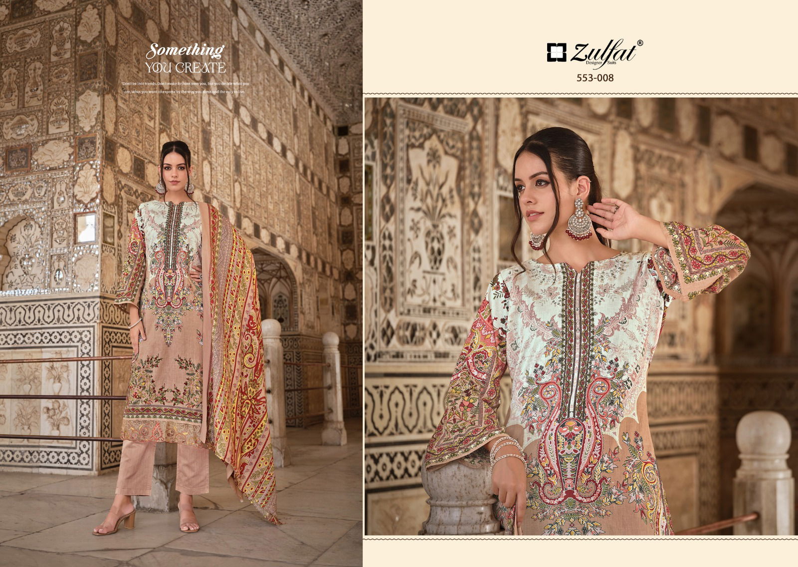 Gulrez Vol 2 By Zulfat Printed Cotton Dress Material Exporters In India