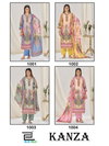 Kanza By Blue Hills Poly Crape Silk Kurti With Bottom Dupatta Wholesale Price In Surat