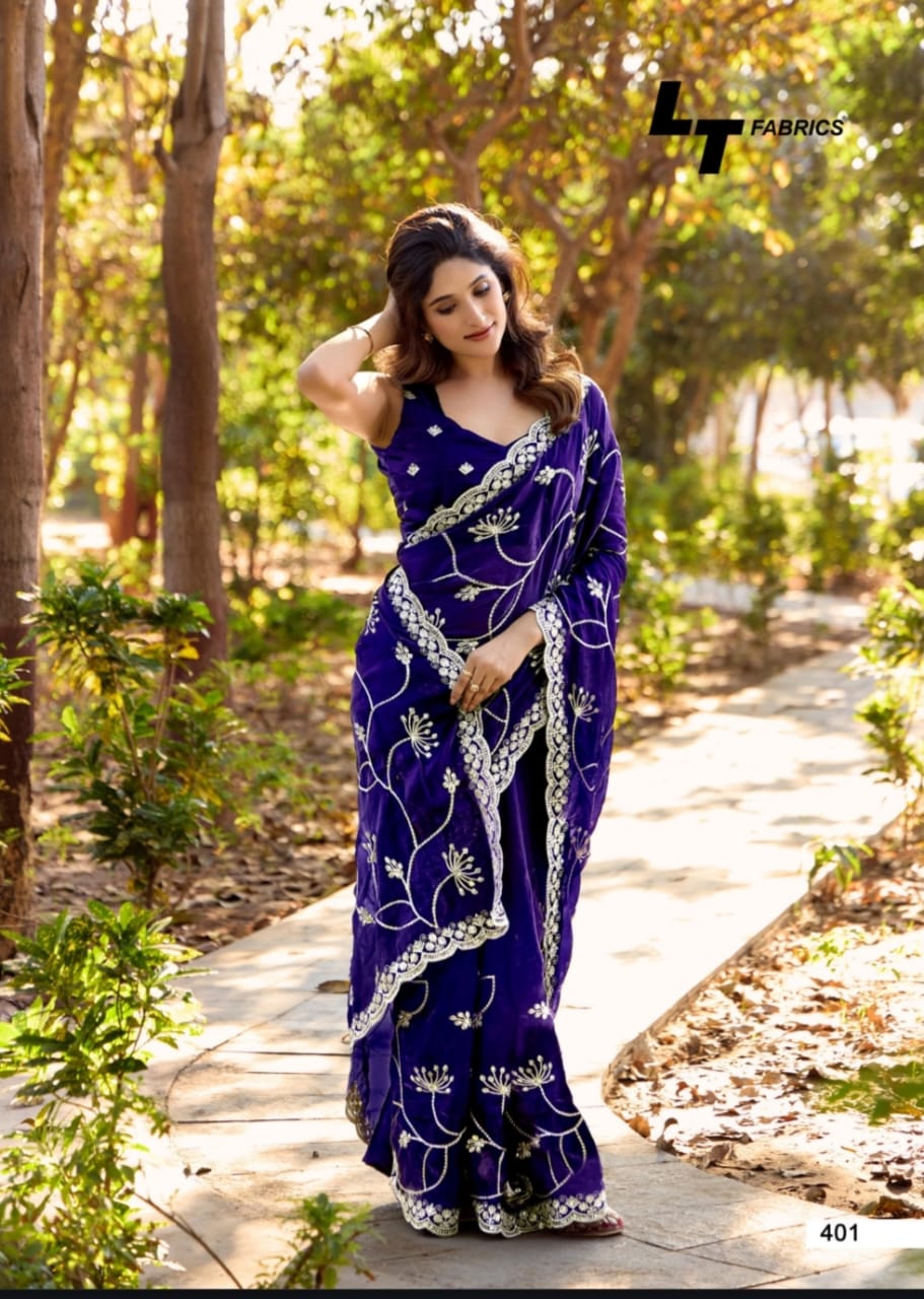 Lightning Vol 4 By LT Nc Malai Silk Designer Saree Suppliers In India