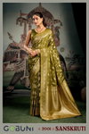 Sanskruti By Gobuni Premium Soft Silk With Zhallar Saree Exporters In India