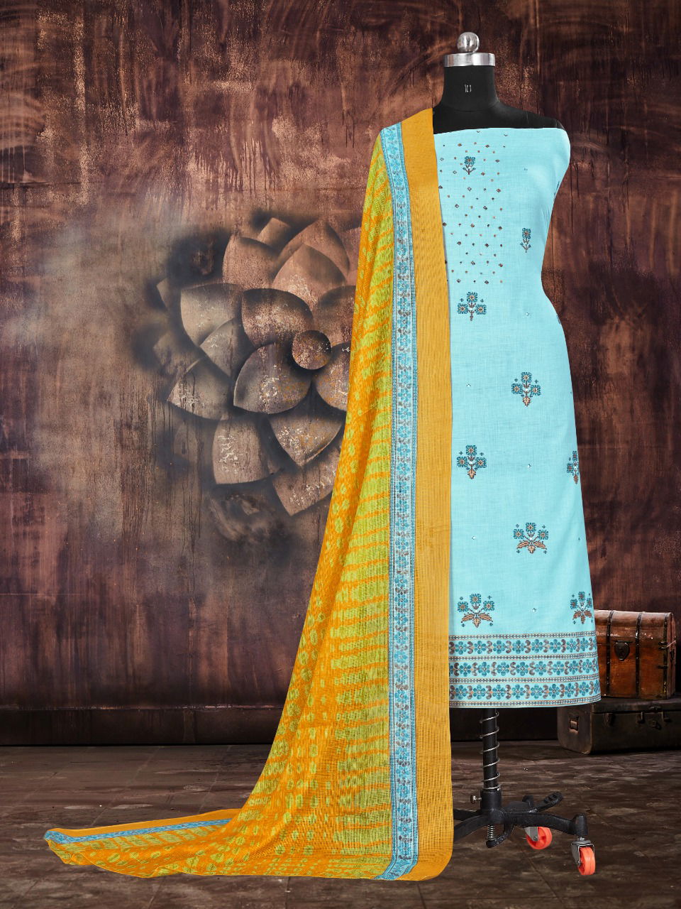 Bipson Khushboo 1736 Cotton Printed Daily Wear Dress Material Collection