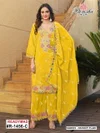 R 1456 A To D By Ramsha Crunchy Bulk Readymade Pakistani Suits Orders In India
