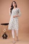 Fr Lace Border 1 Cotton Printed Office Wear Kurti Wholesale Shop In Surat

