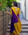 Soft Silk 6068 Lichi Soft Silk Jacquard Rich Pallu Saree Suppliers In India