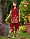 Festive Beauty By Tips And Top Casual Wear Rayon Co Ord Set Wholesale Price In Surat