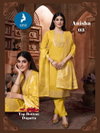 Anisha By Kaya Chanderi Jacquard Kurti With Bottom Dupatta Orders In India