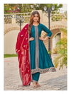 Plus Jalsa By Aanchi Vichitra Silk Kurti With Bottom Dupatta Wholesale Market In Surat
