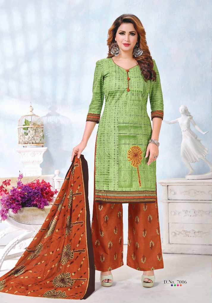 Sc Liza 7th Edition Cotton Printed Casual Daily Wear Dress Material Collection
