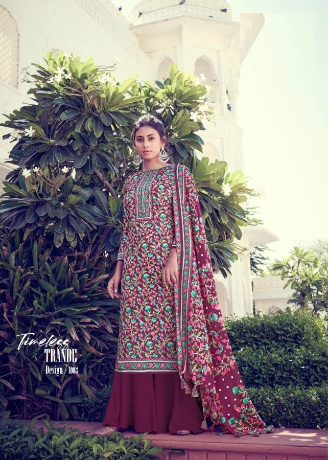 Silky 2 Latest Designer Printed Pashmina Jacquard Ready Made Salwar Suit Collection 