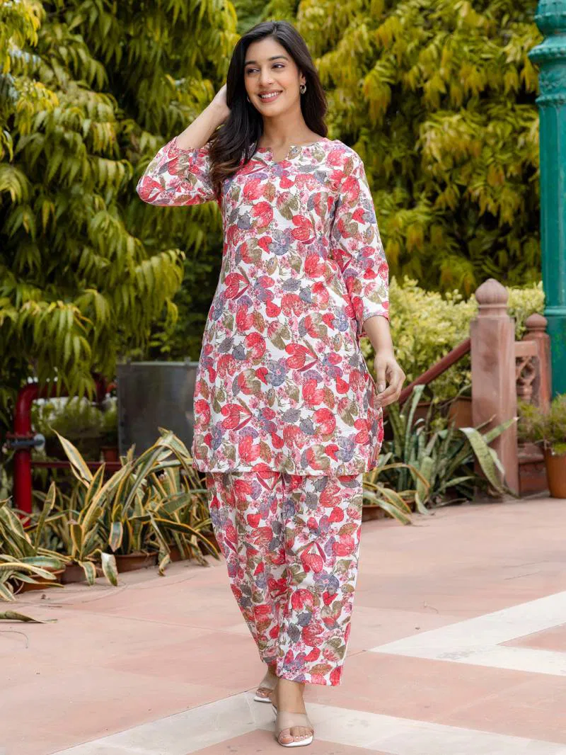 Vredevogel Co Ord Set 1 Rayon Printed Fancy Co Ords Sets Wholesale Online