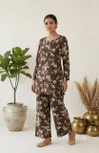 K 1141 By Naisha Printed Cotton Co Ord Set
