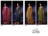 Oviana 3943 By Ganga Satin Cotton Embroidered Salwar Suit Wholesale Online