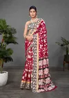 Bt 7104 Block Printed Stylish Cotton Sarees Wholesalers In Delhi