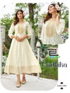 Radhika By Blue Hills Rayon Foil Printed Anarkali Kurtis Wholesalers In Surat
