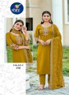 Avni By Vitara Cluster Silk Kurti With Bottom Dupatta Exporters In India

