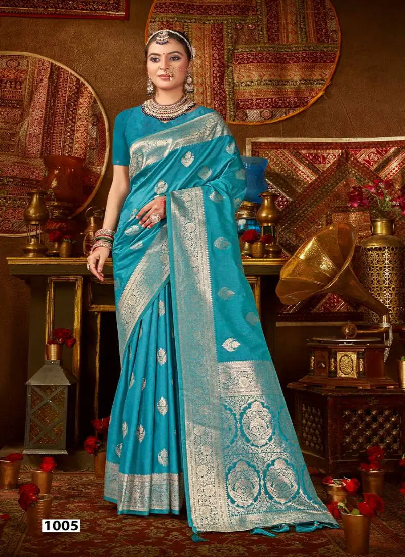 Roopmandir Silk Vol 1 By Saroj Festive Wear Silk Saree Wholesale In India