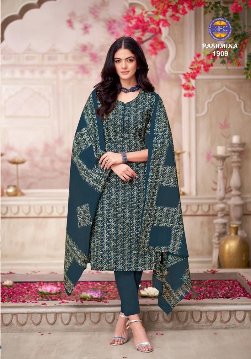Pashmina Vol 19 By Mfc Printed Cotton Dress Material Orders In India