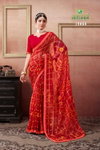 Rangpanchami By Sanskar Latest Bandhani Saree Wholesale Clothing Distributors In India
