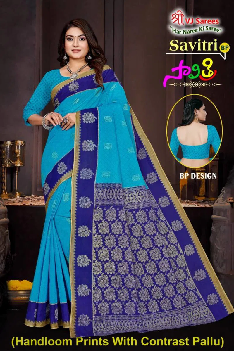 Savitri Vol 01 By Vj Cotton Printed Casual Wear Saree Wholesale Market In Surat
