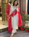 Akshar Designer Cotton Silk Online Kurti With Bottom Dupatta Wholesale