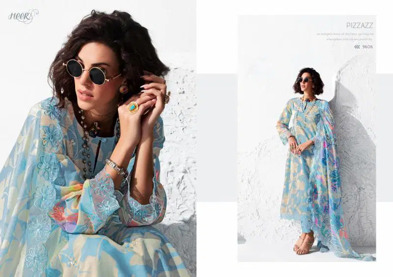 Icon By Kimora Heer Linen Digital Printed Salwar Suits Exporters In India