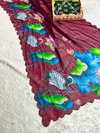 VK 4419 Soft Georgette Digital Printed Designer Saree Orders In India